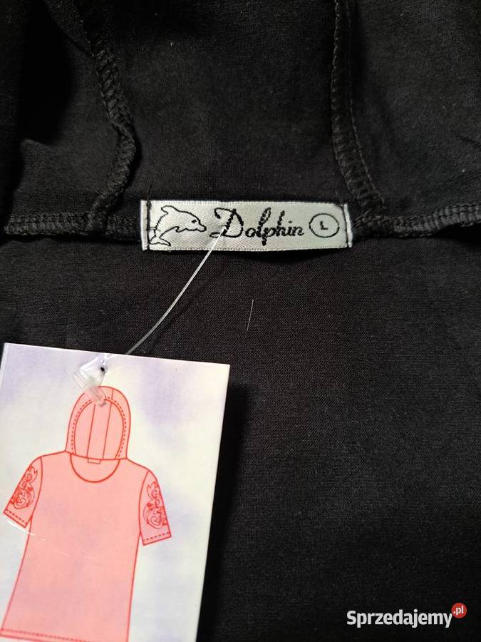 Bawełniany Tshirt z kapturem łódzkie Wierzbowa sprzedam