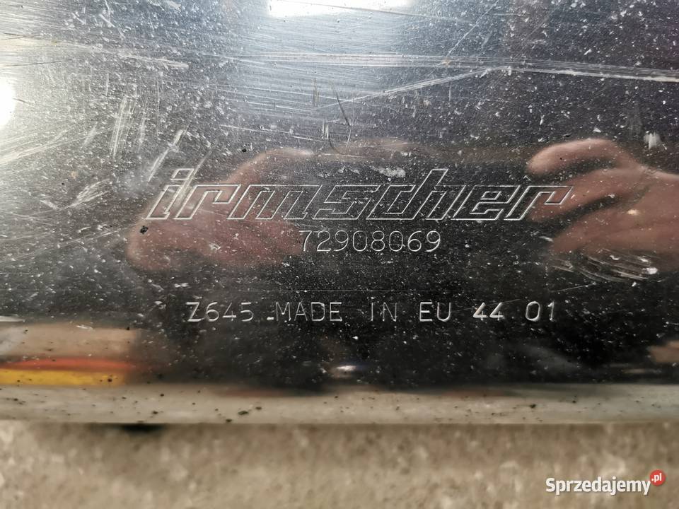Tłumik Wydech Końcowy IRMSCHER Opel Vectra B osobowe mazowieckie