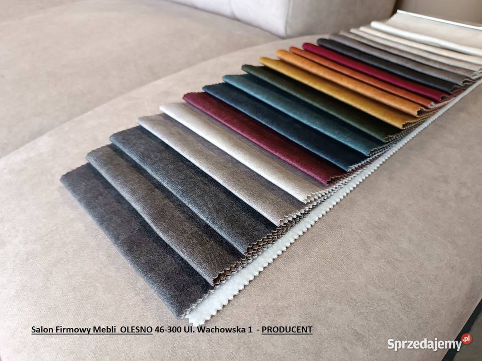 Narożnik CASTEL 190x275 Tkanina Zmywalna Do Dom i Ogród opolskie Olesno