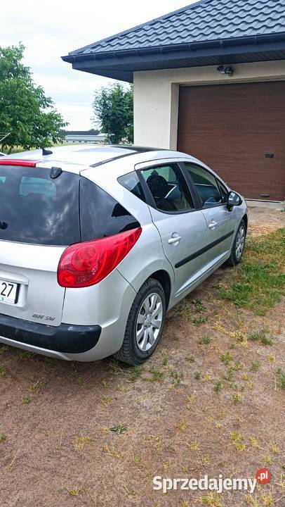 PEUGEOT 207 SW 14 BENZGAZ 2008 Zarejestrowany w Polsce kujawsko-pomorskie Obórki