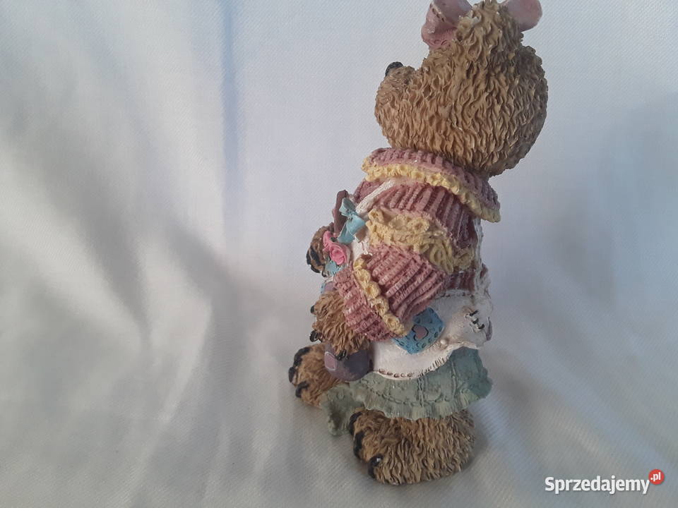 Miś misia ogrodniczka kwiat łopatka lubelskie Zamość