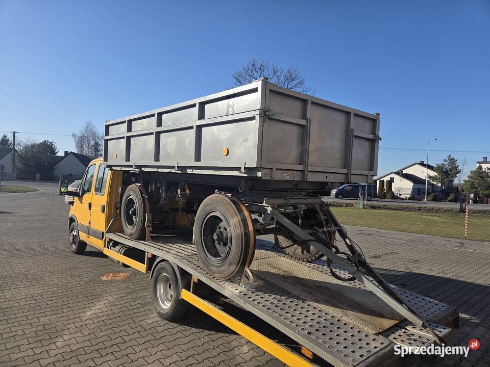 Przyczepa rolnicza Autosan D732 WYWROTKA nieuszkodzony Rolnictwo Złoczew