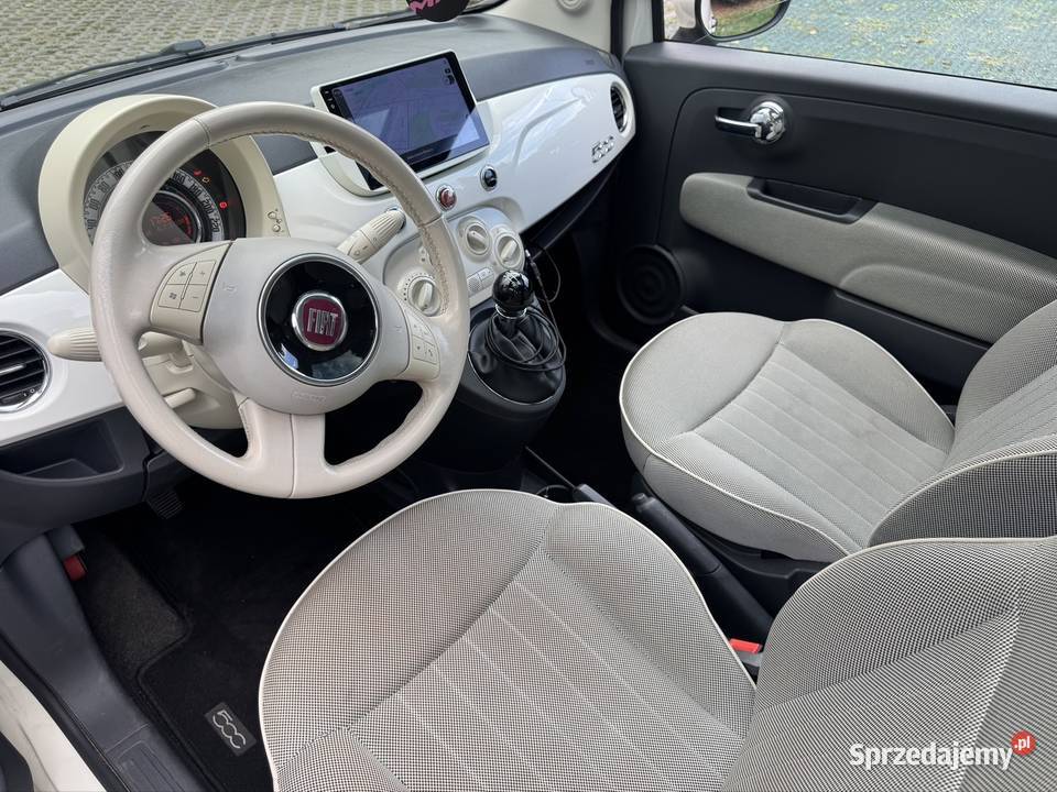 Fiat 500 Lounge panoramiczny dach CarPlay śląskie Świętochłowice sprzedam