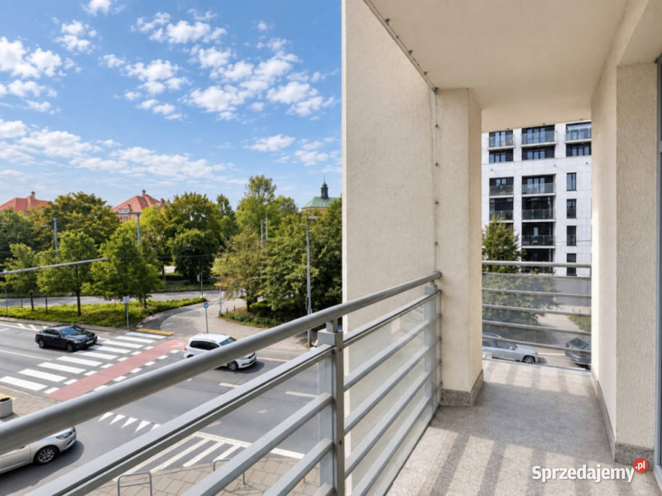 Kawalerka 37 m z dużym balkonem Wierzbowa Poznań