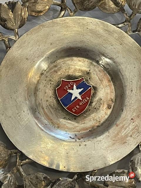 Pamiątkowy talerz GTS Wisła Kraków PRL sprzedam