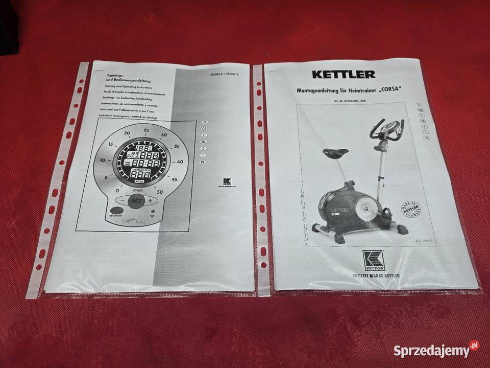MOCNY ROWER KETTLER CORSA MAGNETYCZNY TRENINGOWY Ostrzeszów