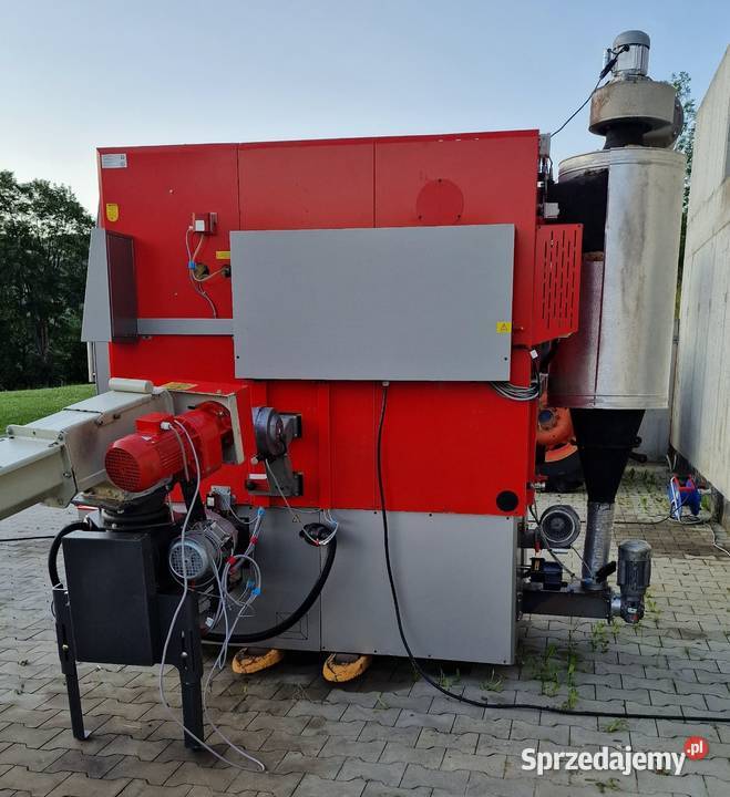 Piec Hargassner 200kw zrębka zrębki trocina