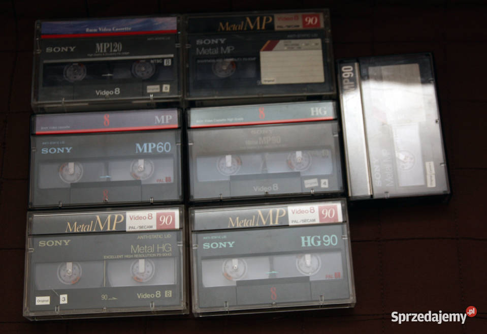 Kamera Video 8 akcesoriami Kamery Sosnowiec