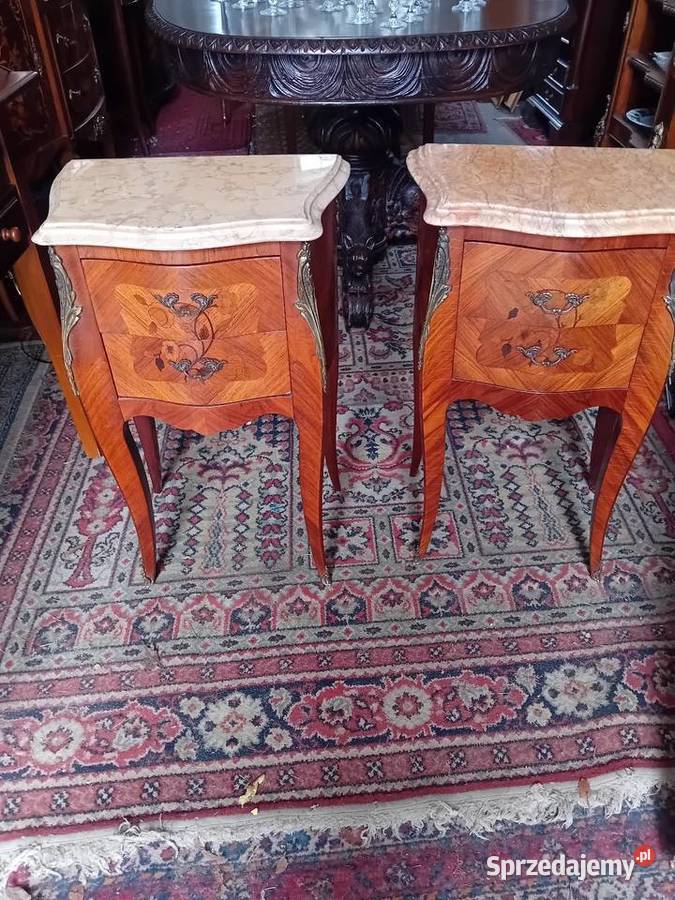 Komody ludwikowskie nakastliki Tarnogród