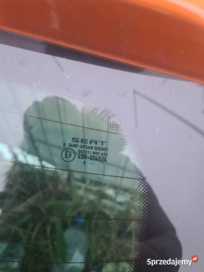 klapatyłszyba seat ibiza osobowe Sosnowiec