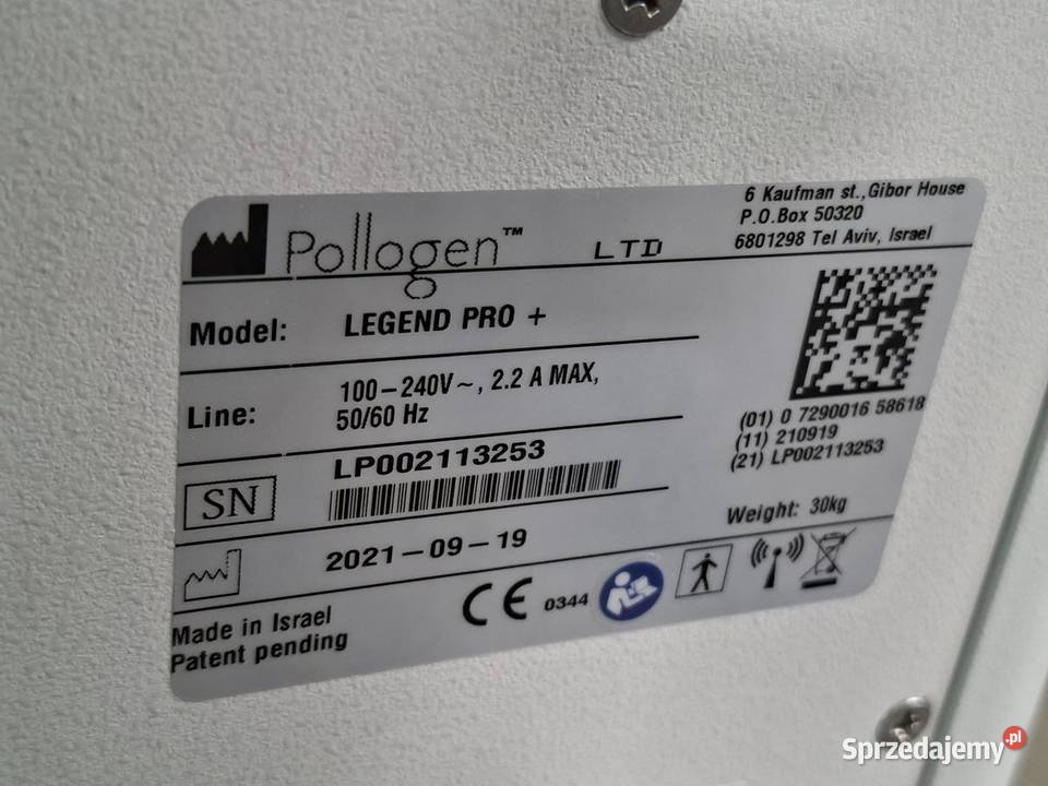 LUMENIS LEGEND PRO TriLipo RF 4 aplikatory 8645 Warszawa