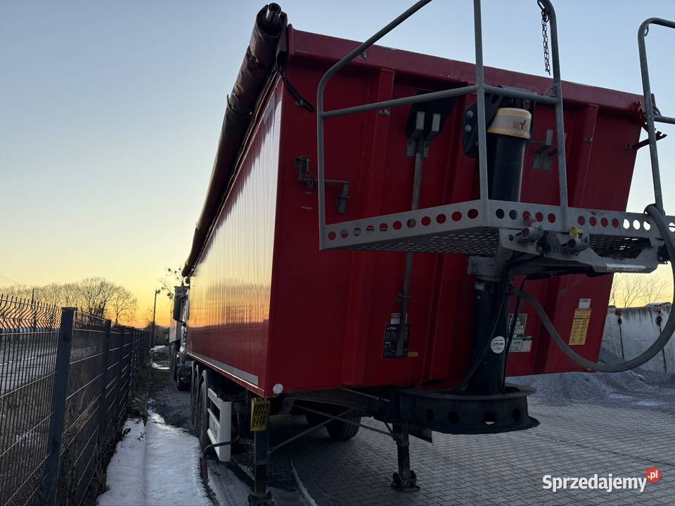 Naczepa Fliegl 2021r 40m3 waga 5350 więcej niż 2