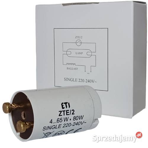 Zapłonniki do świetlówek 480W ZTE2 465W 80W 25