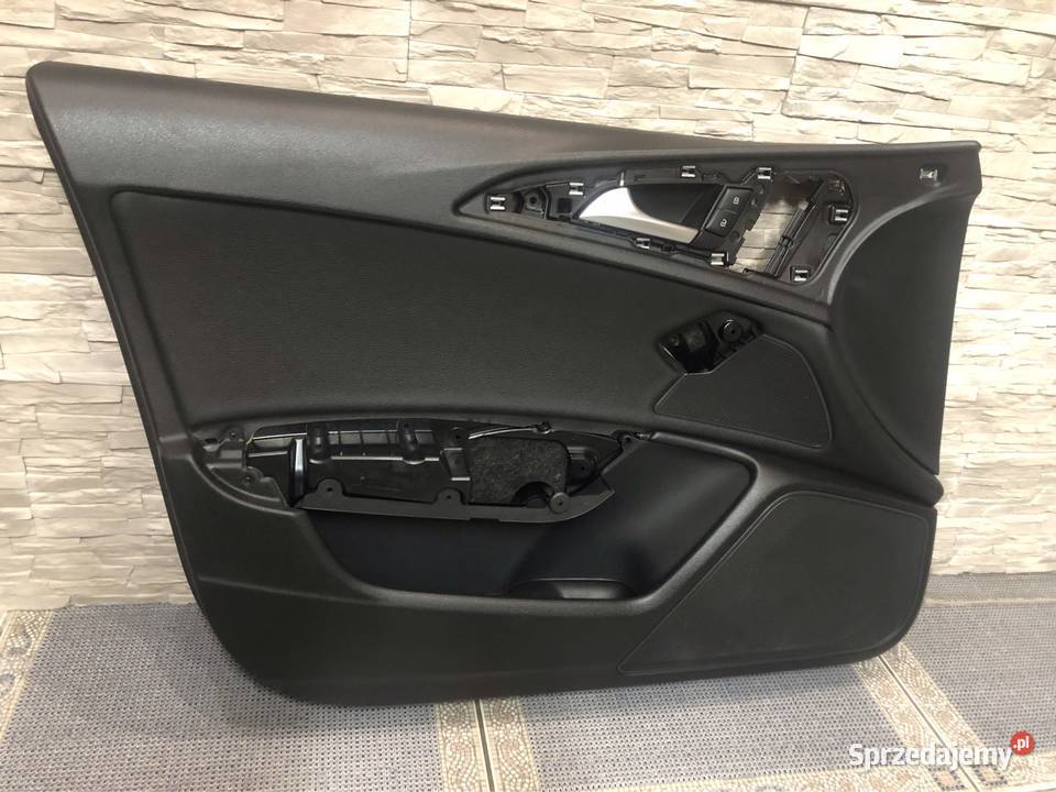 Audi A6 C7 boczek tapicerka lewy przód czarna Rzeszów sprzedam