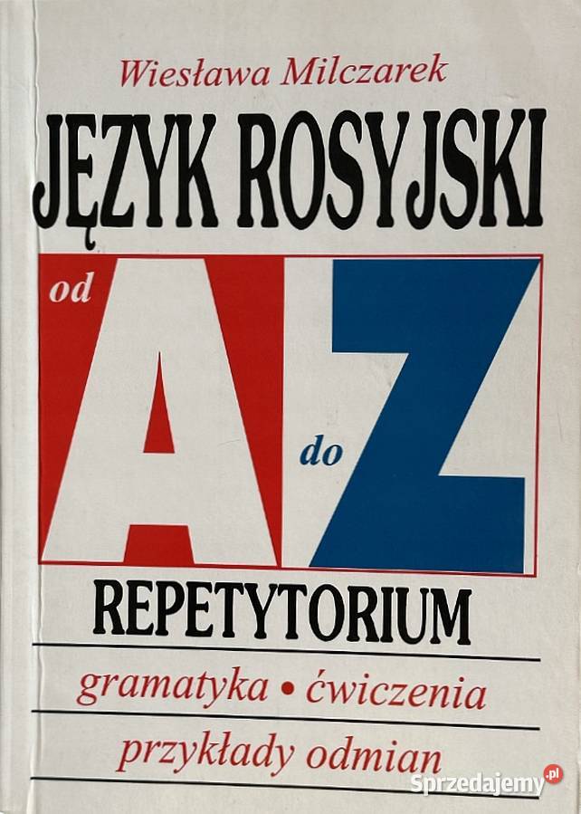Język rosyjski A do Z Repetytorium gramatyka Świdnica sprzedam