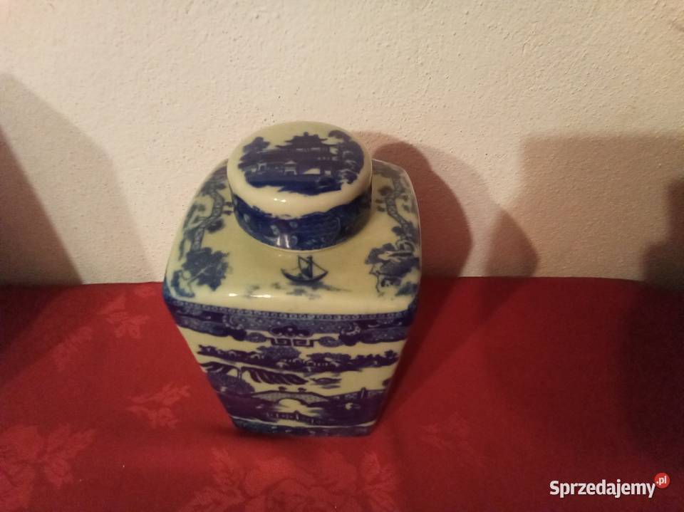 Pojemnik na herbatę ciastka chiński motyw Warszawa sprzedam