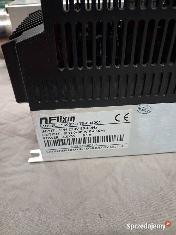 Elektrowrzeciono z falownikiem 4kw er20 cnc