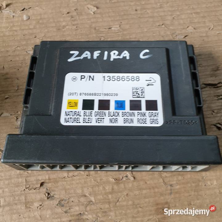 OPEL ZAFIRA C MODUL STEROWNIK KOMFORTU 13586588 Pozostałe Łochowice
