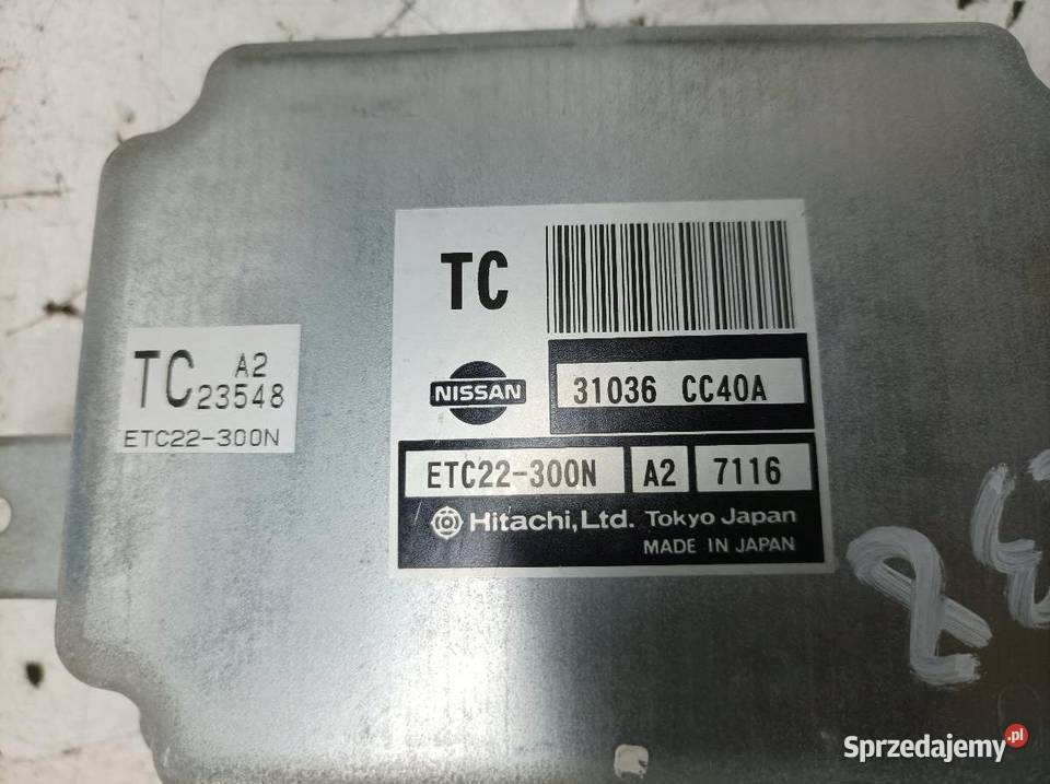 MODUŁ SKRRZYNI BIEGÓW 31036CC50A ETC22300N sprzedam