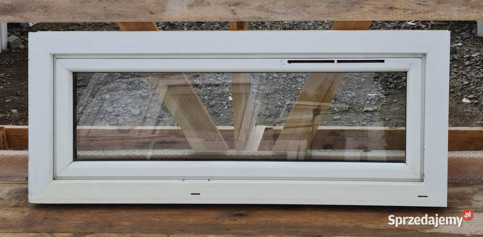 OKNA KacprzaK 126X52 OKNO Używane Plastikowe PCV