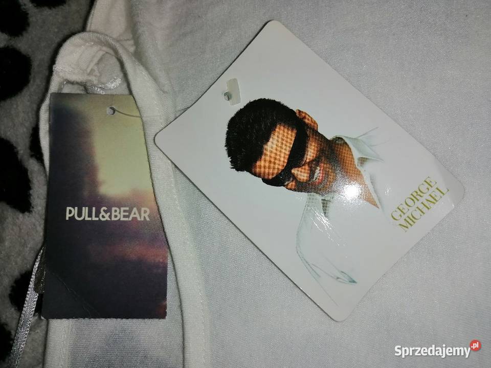 PULLBEAR Limitowana edycja NOWA biała Bluzka Leszno