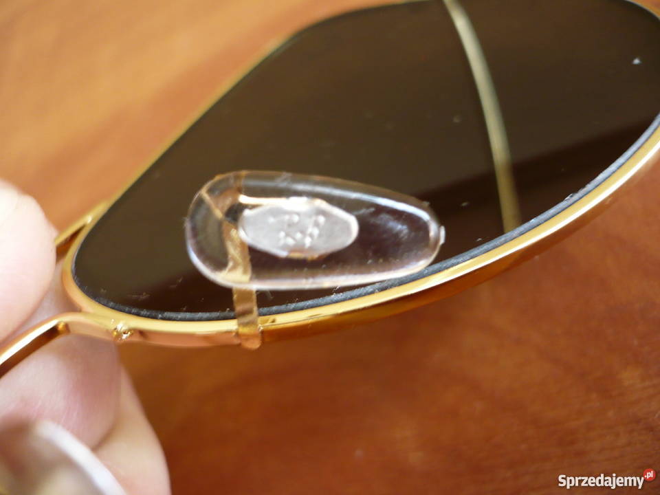 Okulary Ray Ban Aviator czarnezłote blackgold 58 Sandomierz