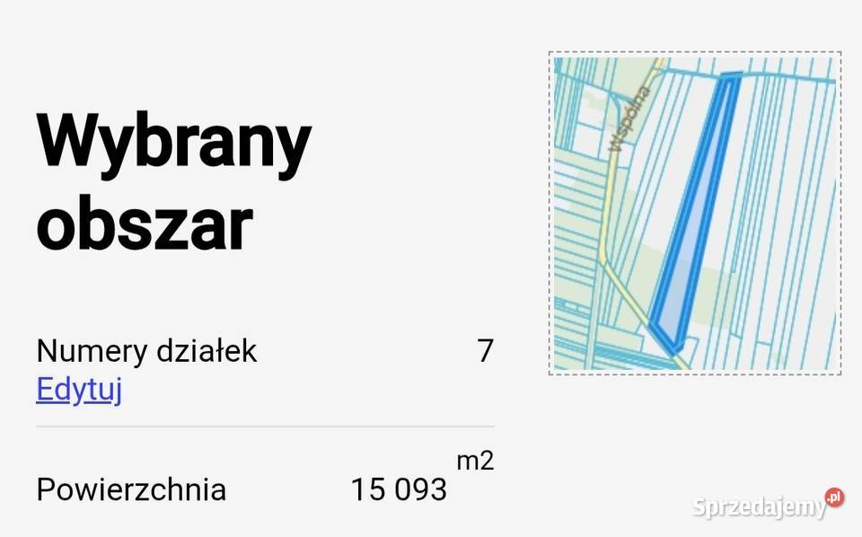 Działka Sprzedaż Radziechowice Pierwsze