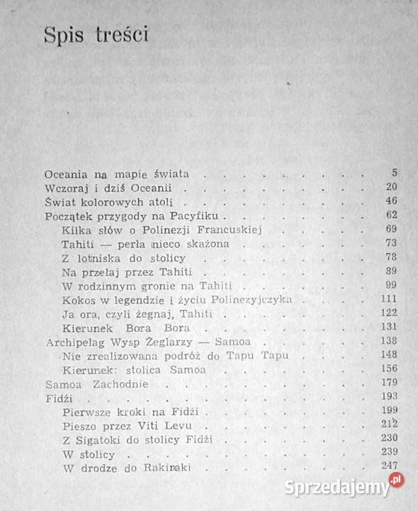 Na kolorowych atolach Oceanii Bronisław Dostatni Chełm sprzedam