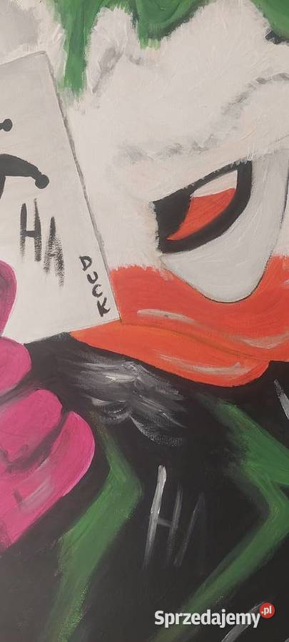 Obraz na płótnie DONALD JOKER wielkopolskie