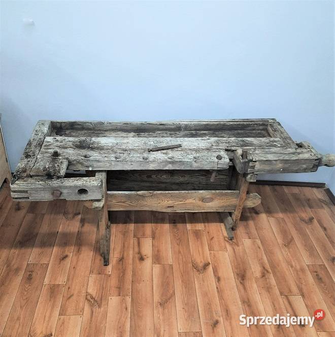 Stary Stół Stolarski AntykiMarki Antyki, Sztuka, Kolekcje