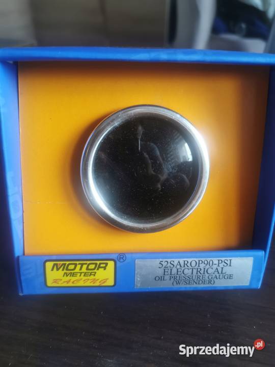 Zegar wskaźnik ciśnienia oleju 52mm Pozostałe śląskie Dąbrowa Górnicza