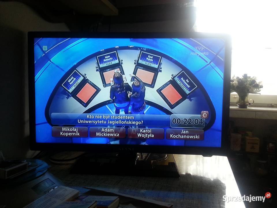 TV LED 22 cale Full HD o rozdzielczości Telewizory śląskie Bytom sprzedam