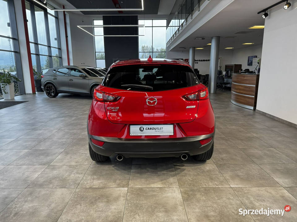 Mazda CX3 20SkyActive 150 M6 AWD 2015 r salon kamera cofania małopolskie Myślenice