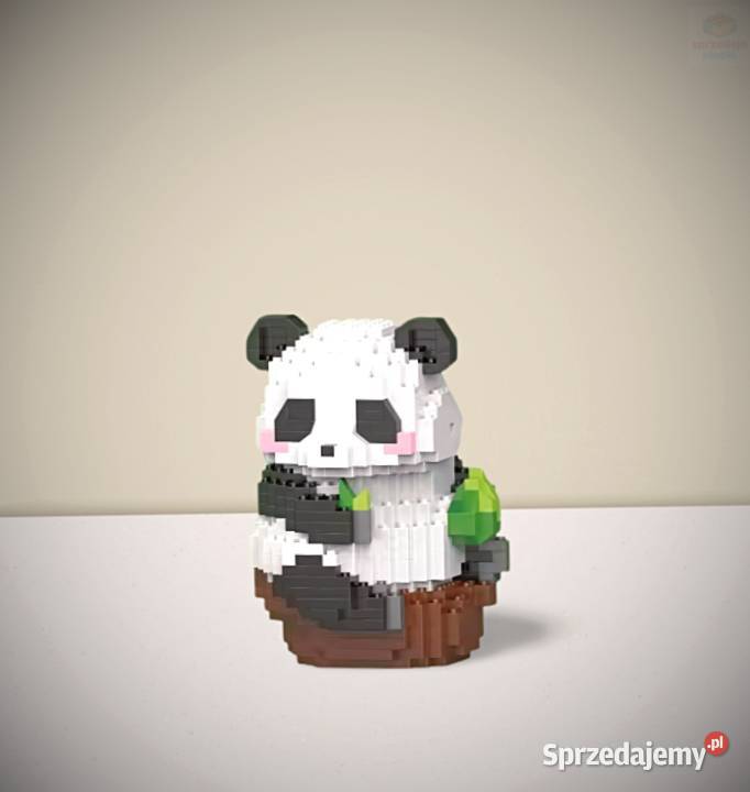 Nowy Zestaw Klocków Duża Panda Na Drzewie 556 Klocki mazowieckie Radom