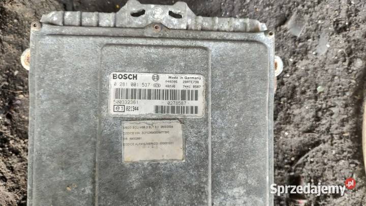 Komputer sterownik silnika 0281001537 Iveco wielkopolskie Książ Wielkopolski sprzedam