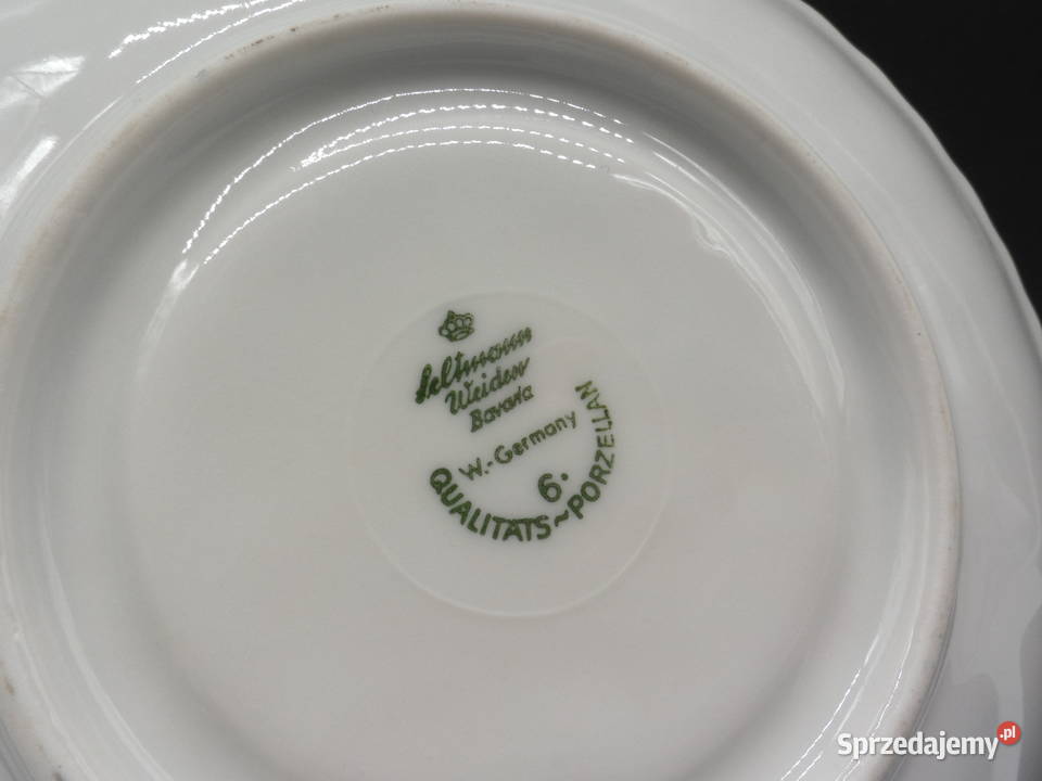 Filiżanka ze Spodkiem Seltmann Weiden China Blau Raszków
