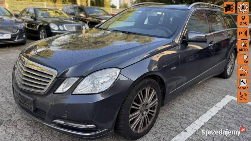Mercedes E 200 E200 Grzane fotele Klimatronic światła przeciwmgielne świętokrzyskie Ostrowiec Świętokrzyski