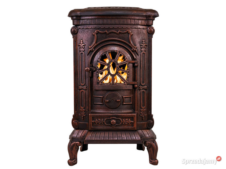 Piec piecyk wolnostojący żeliwny koza AMBRA