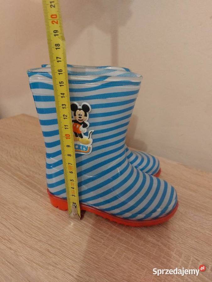 Kalosze dziecięce z Myszka Miki rozmiar 23 Kalosze