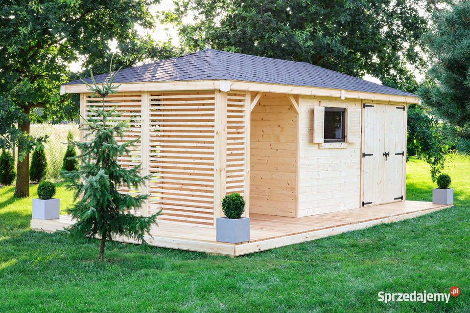 Domek narzędziowy 25x5 Domek Drewutnia Vicenza z Katowice
