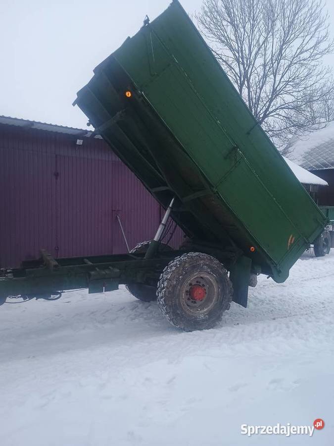 Przyczepa wywrotka 3 stronna Przyczepy rolnicze Żółkiewka-Osada sprzedam
