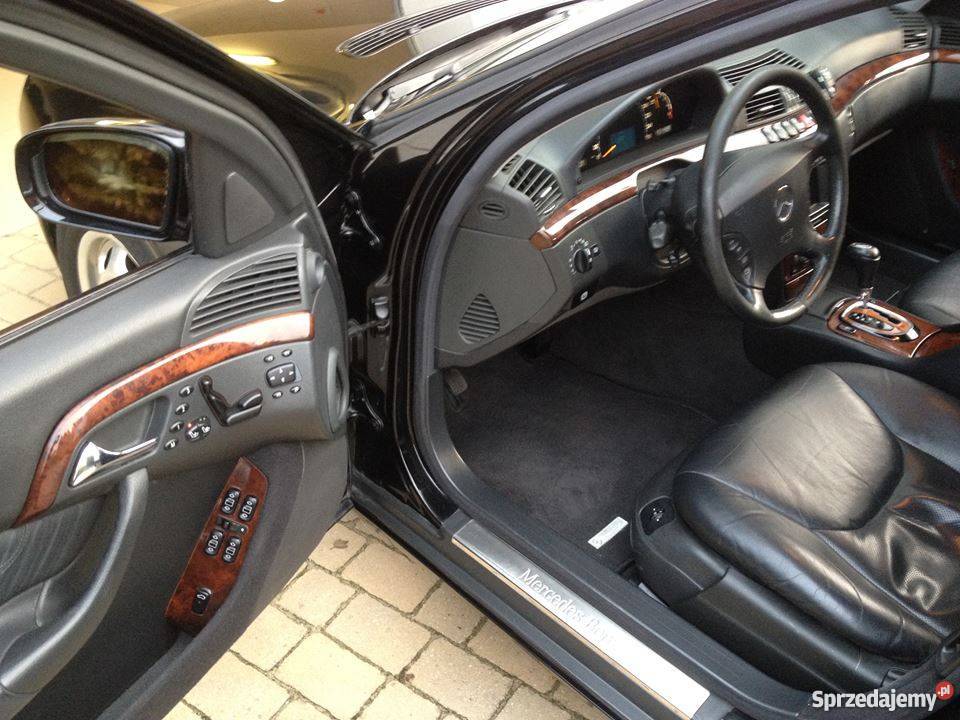Mercedes S klasa W220, XII.2002rok, 320CDI,IDEAŁ Bielkówko