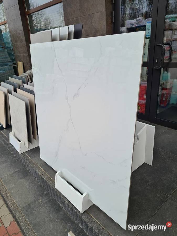 PŁYTKA GRES POLEROWANY CARRARA BLANCO POLER