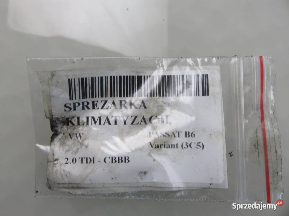 KOMPRESOR KLIMATYZACJI VW PASSAT B6 20 TDI małopolskie