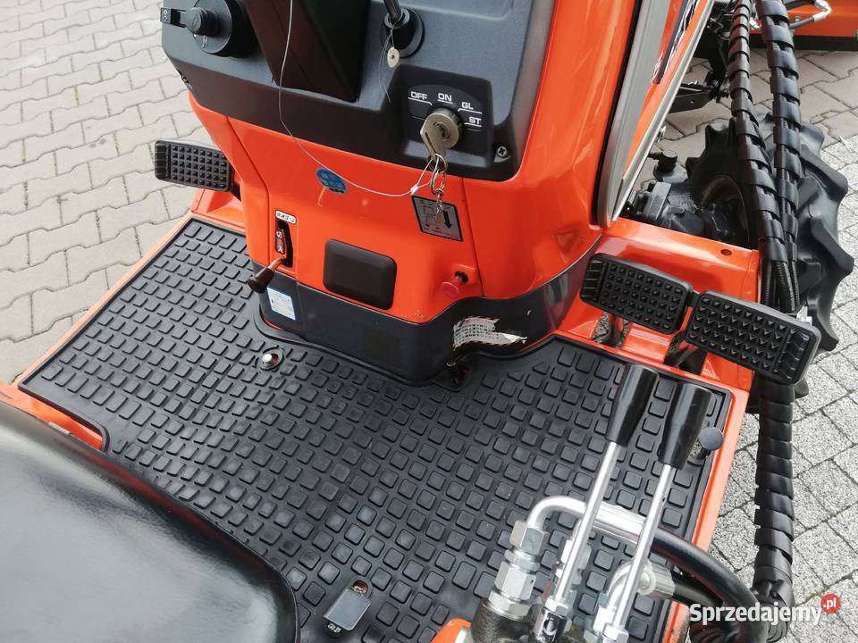 Traktor japoński KUBOTA Aste A15 diesel Pług łódzkie Kobiele Wielkie