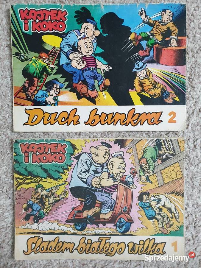 Kajtek i Koko w Kosmosie 2 albumy Janusz Christa pomorskie Gdynia