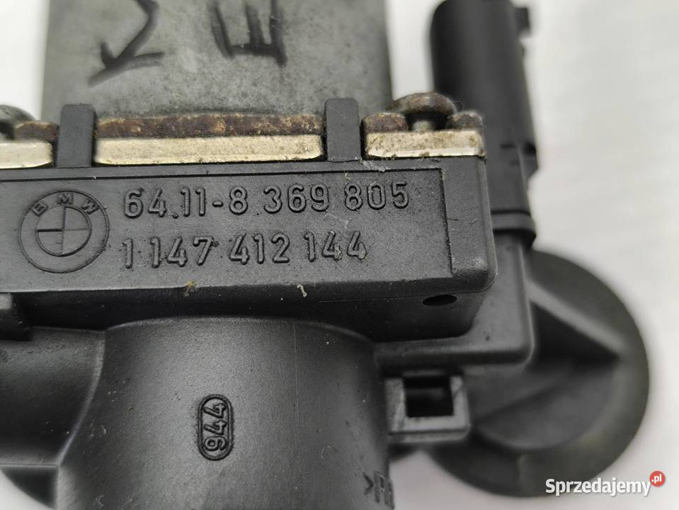 ELEKTROZAWÓR WODY BMW E46 8369805 1147412 wielkopolskie