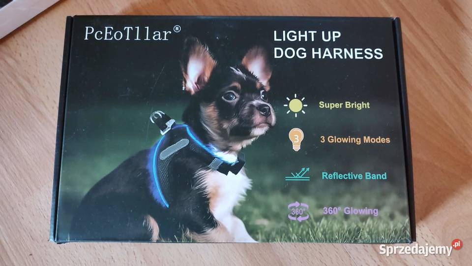 Szelki psa LED Książ Wielkopolski sprzedam