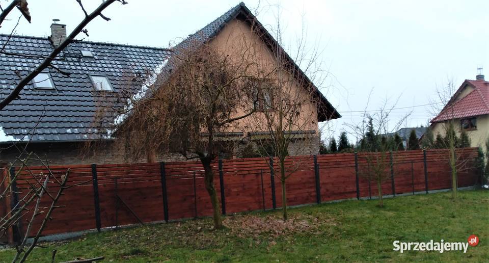 Drewniane ogrodzenia pełne dolnośląskie Trzebnica