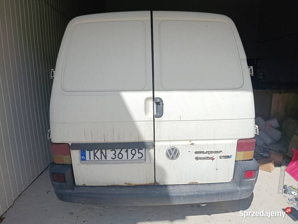 Volkswagen T4 uszkodzony biały Żarnów
